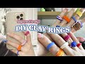 DIY chunky clay ring // Pinterest inspired and super easy to make + GIVEAWAY!