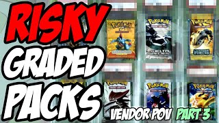Taking a RISK on Graded Packs... | Los Angeles Collect-a-Con 2024 VENDOR POV Part 3 + GIVEAWAY!