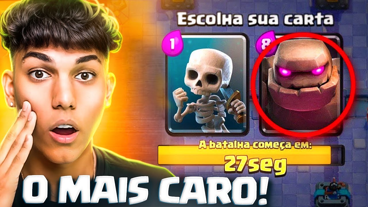SÓ POSSO ESCOLHER A CARTA MAIS PESADA NO DESAFIO DA ESTRATÉGIA! 😮