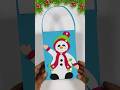 Diy Christmas Snowman Gift Bags Ideas Shorts Diygiftbags Craft