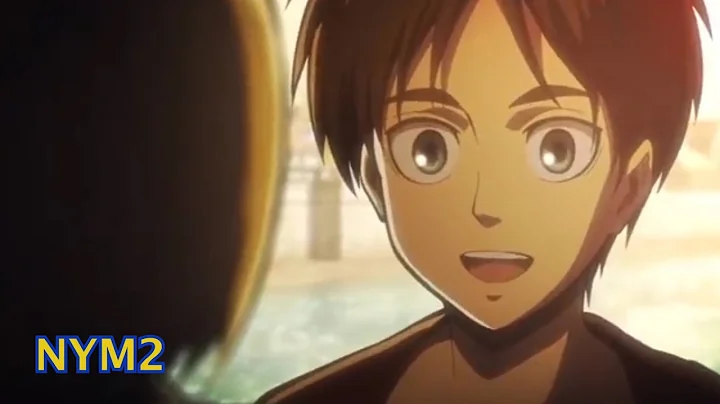 Fight! Eren Carrying the Boulder