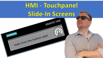 TIA Portal: HMI Slide-in Screens