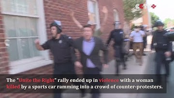 Crowd Attacks White Nationalist Rally Organizer in Charlottesville