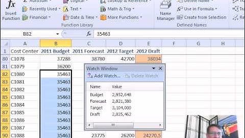 Mr Excel & excelisfun Trick 93: Watch Window: VBA or Watch Window
