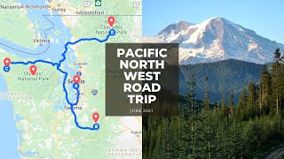 Washington Road Trip to all 3 National Parks | Mount Rainier, Olympic and North Cascades