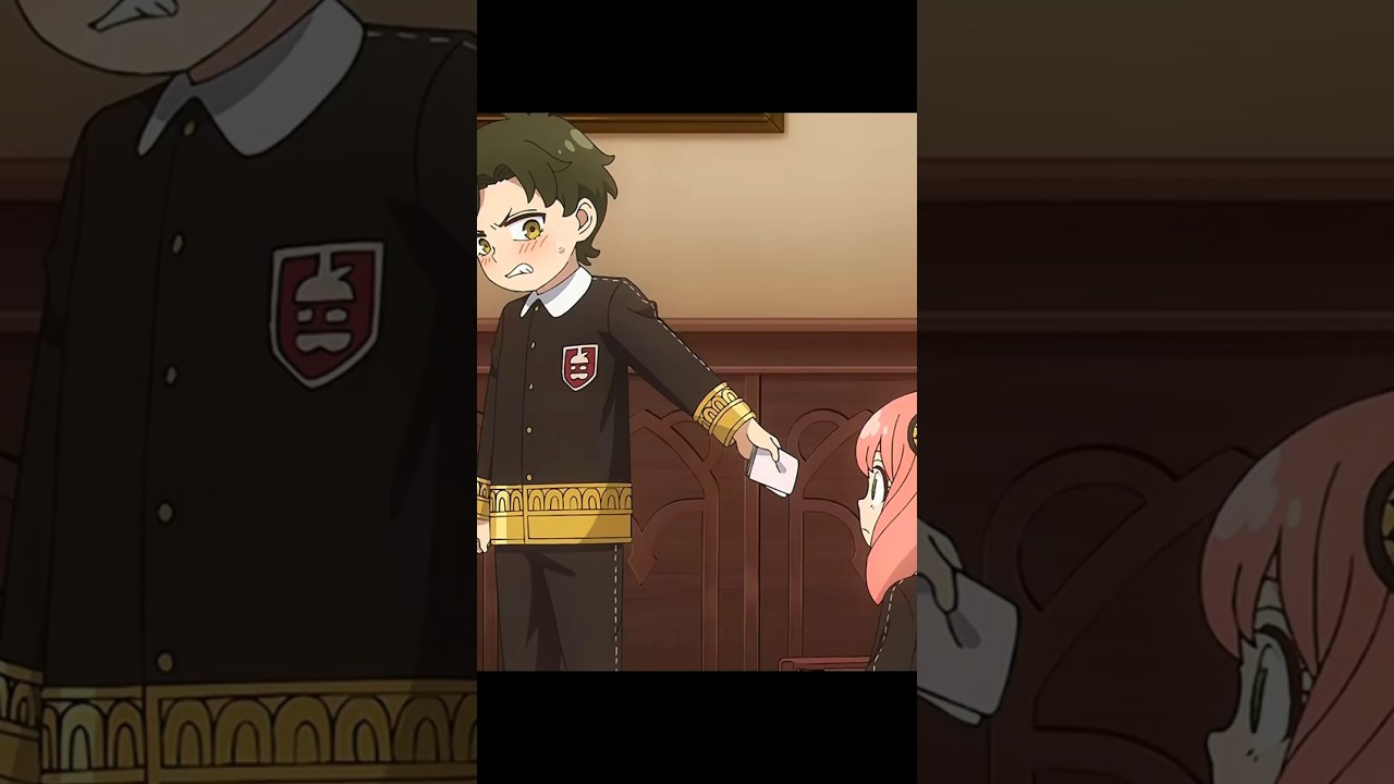 Anya le presta su pañuelo a Damian 🥺💟 Spy x Family Season 3🖤