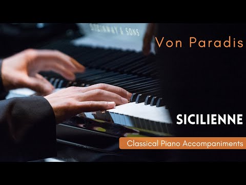 Von Paradis: Sicilienne (Piano Accompaniment)