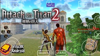 Attack on Titan 2 Vita3K Android V10 - Poco X3 Pro Settings