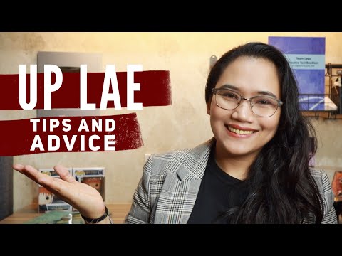 UP LAE Tips | Yes, I passed!