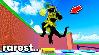 I Got the RAREST INFINITY BRAINROT in Escape Tsunami for Brainrots!