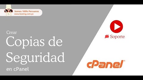 Cómo Hacer una Copia de Seguridad en cPanel (Fácil y Rápido) – Hosting Perú