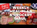 MEAL PLAN & GROCERY HAUL | WALMART GROCERY PICKUP | PUBLIX INSTACART DELIVERY | PLANNING US HEALTHY