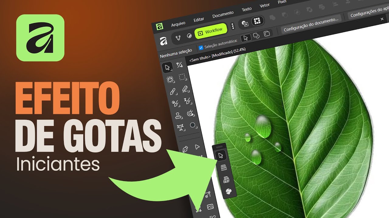Affinity Designer: como fazer efeito de gotas realista