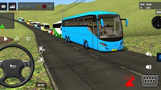 Indonesia Coach bus driving | Euro bus simulator 2025 Android gameplay screenshot 4