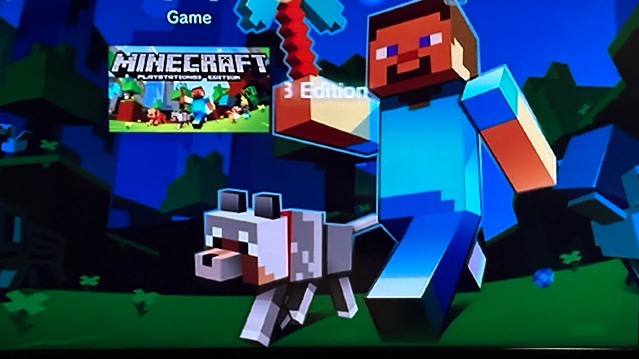 Starting a new world in Minecraft ps3 edition - YouTube