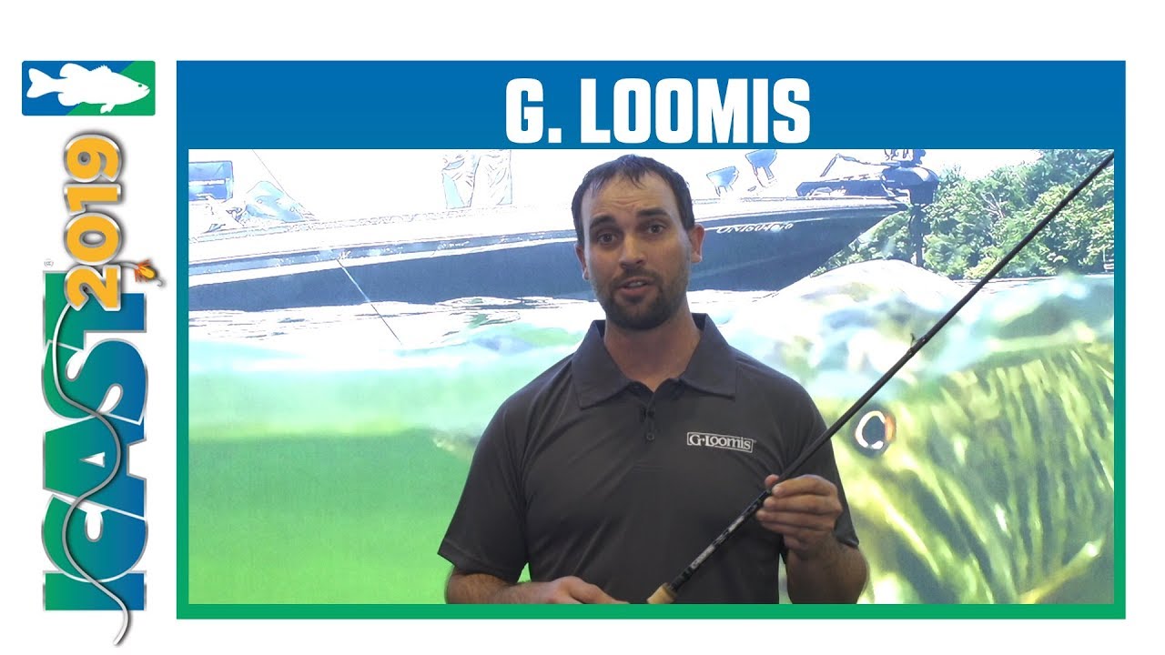 ICAST 2019 Videos - G. Loomis IMX Pro Mag Bass Cast Rod & New IMX