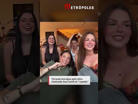 Vivi pede desculpas após vídeo chamando Ana Castela de "sapatão"
