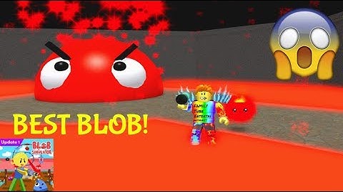 VACCUUMING THE BEST BOSS BLOB IN BLOB SIMULATOR!! || 20K Health!! || Roblox
