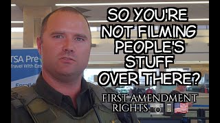 'So You're Not Filming People's Stuff Over There?' by First Amendment Rights 46,420 views 3 days ago 17 minutes