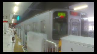 【東武東上線】 池袋駅 10030系11644F 普通 成増行き 到着 & 30000系31614F 快速 小川町行き 発車