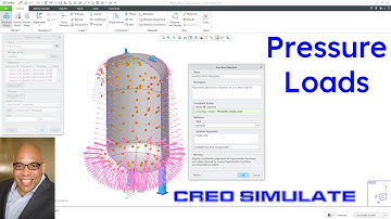 Creo Parametric - Creo Simulate - Pressure Loads