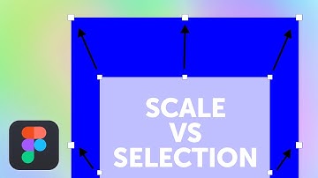 Scale vs Selection Tool in Figma