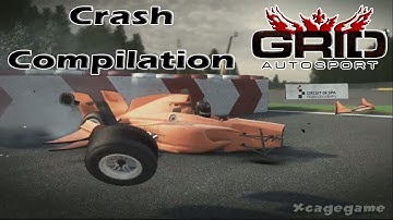 GRID Autosport - AMAZING Crash Compilation - Best Crashes [ HD ]