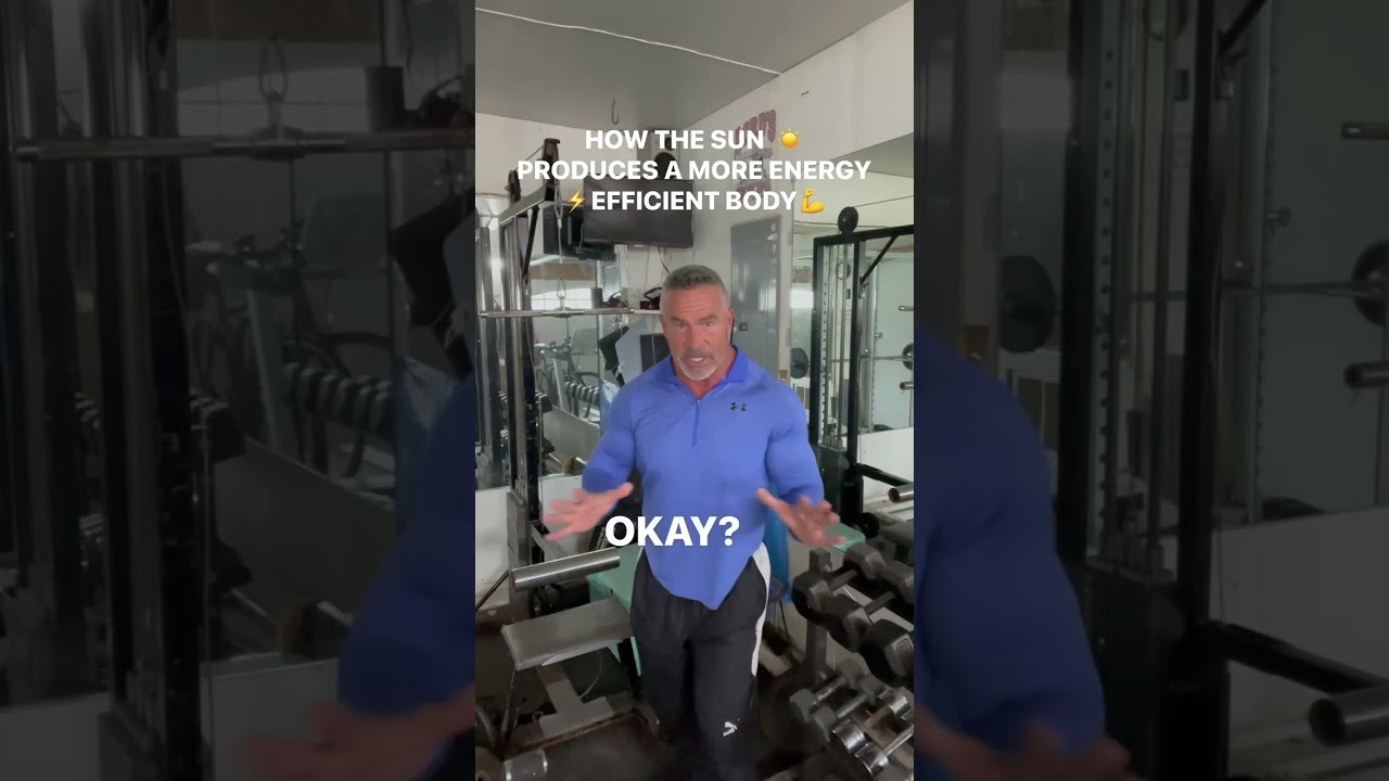 HOW THE SUN ☀️ PRODUCES A MORE ENERGY ⚡️EFFICIENT BODY💪