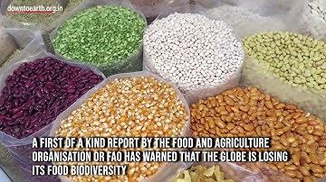 Food and Agriculture Organisation or FAO has warned that the globe is losing its food biodiversity