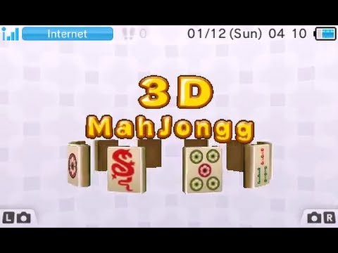 3D MahJongg, Nintendo 3DS games, Games