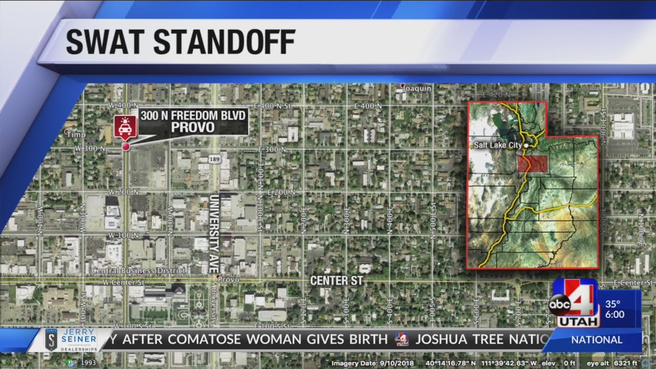 SWAT team responds after man barricades himself inside Provo apartment ...