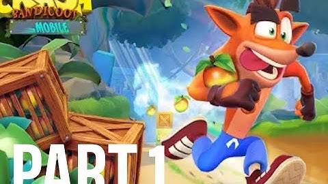 Crash Bandicoot On The Run Gameplay PART 1 (INTRO)