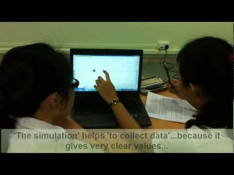 I am a scientist thanks to gravity physics by inquiry built using easy java simulations.