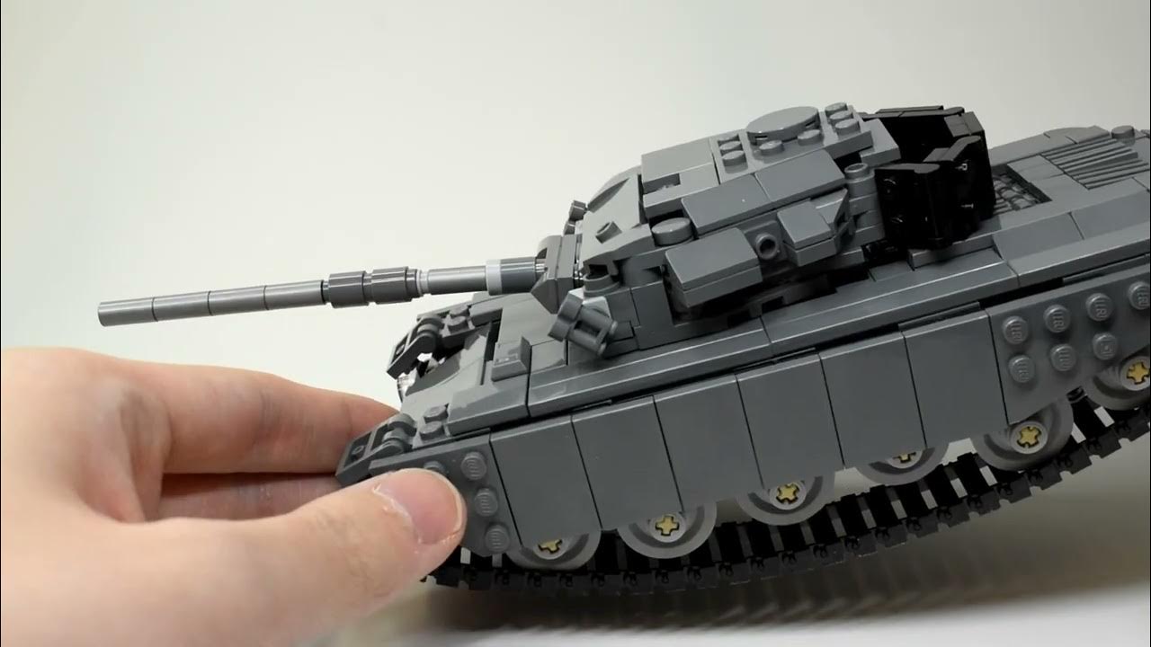 LEGO MOC A41 Centurion Tank Gun Stabilizer Demo YouTube