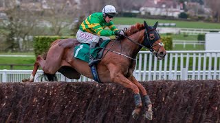 Vidéo de la course PMU MAUREEN MULLINS NATIONAL HUNT CHALLENGE CUP AMATEUR JOCKEYS' NOVICES' CHASE