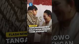 Makin Mesra Prabowo Subianto Nyanyi Lagu Hingga Tangannya Dengan Titiek Soeharto Saling Disatukan