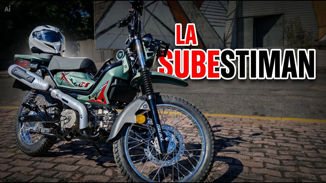 La probé con TODO… ¿AGUANTA la ITALIKA AT135X? - YouTube