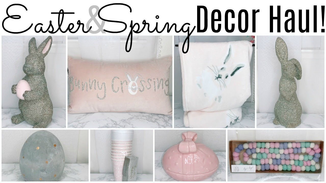 Easter & Spring Decor Haul ♡ HomeGoods, Marshalls & TJ Maxx ♡ 2019