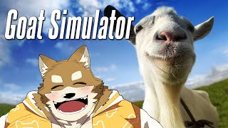 【バカゲー】ヤギで道行く人たちを蹴り飛ばすゲーム【忠犬わちゃ公】