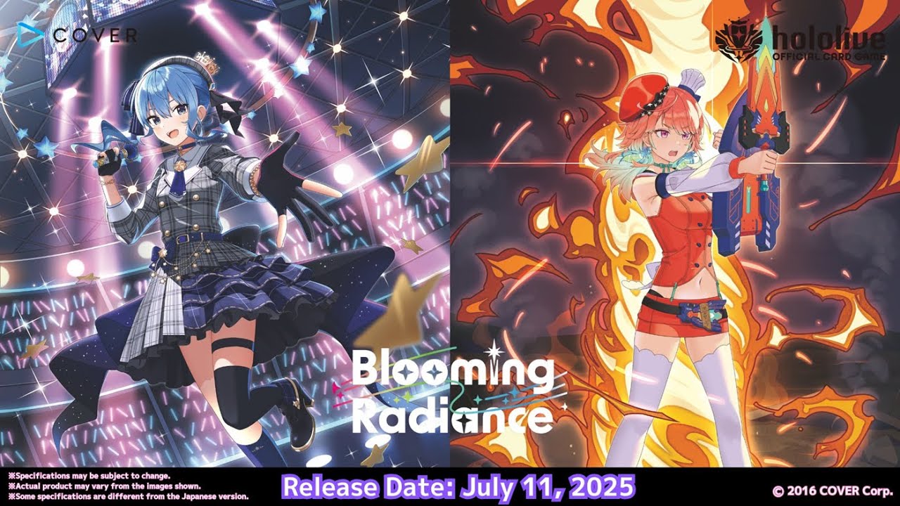 ホロカ　ブルーミングレディアンス　2BOX 英語版 Hololive Official Card Game English Version Preorders Are Now