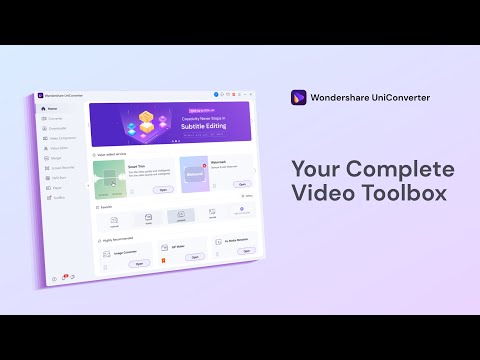 Wondershare UniConverter 13.0 Brings Major Upgrades to Edit, Convert, and Compress Video