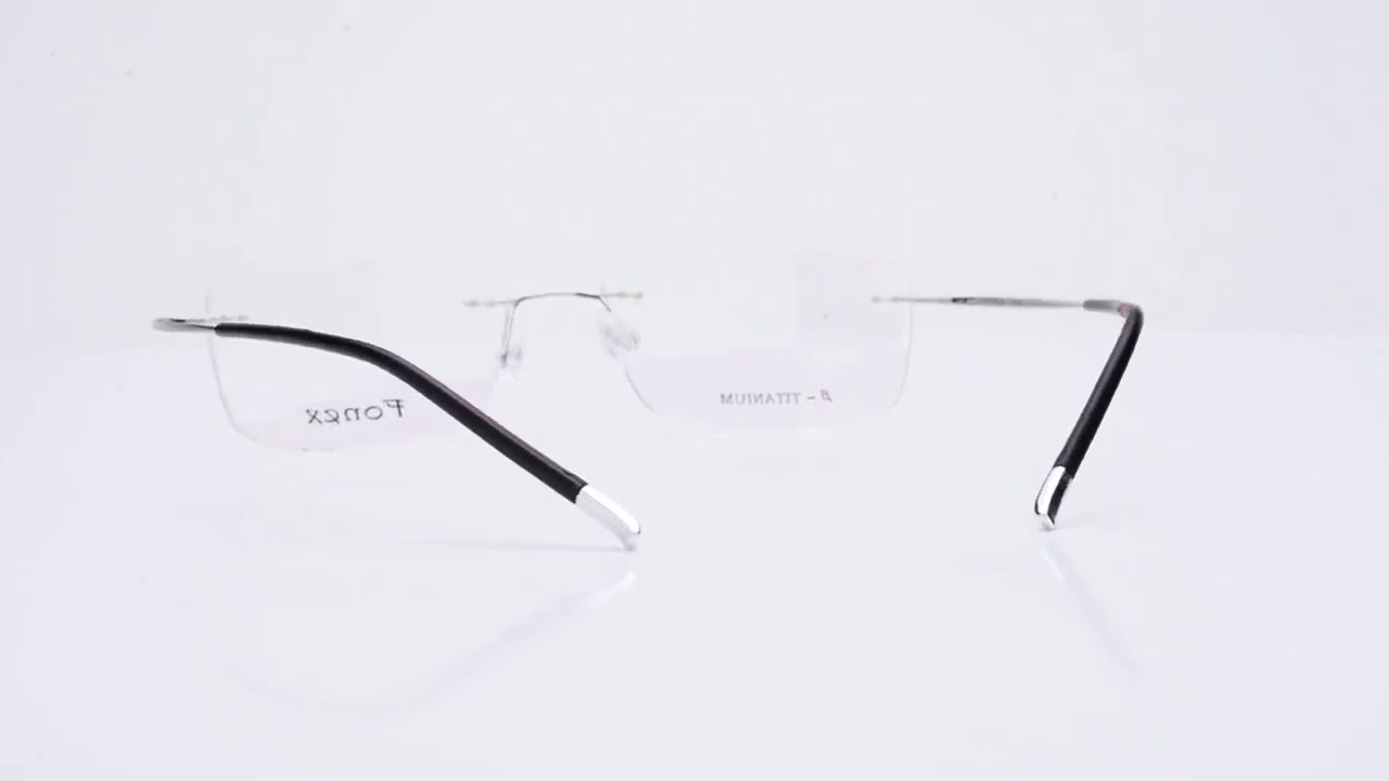 Fonex B Pure Titanium Rimless Optical Glasses Men Women Frameless Prescription Eyeglasses Frame