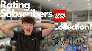 Rating Subscribers Lego Collection!