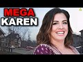 Psycho Karen gets PEPPER SPRAYED During FELONY Arrest