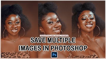 save multiple images in photoshop