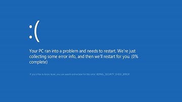 HOW TO FIX KERNEL SECURITY CHECK FAILURE IN WINDOWS 8 & 10 (BLUE SCREEN)