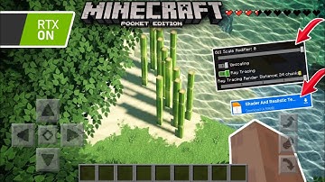 RTX For 1GB Ram No Lag in MCPE 1.17+ | Best Shader And Texture Pack For MCPE | 1GB, 2GB And 3GB Ram