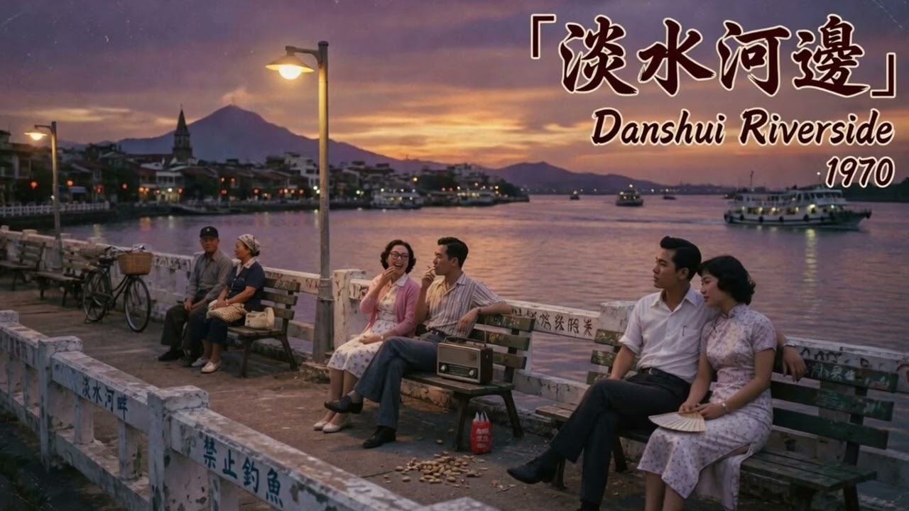 淡水河邊(臺語老歌欣賞)