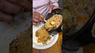 Paneer Tikka Biryani Of Brinz Biryani By Healthy Hub Govind Nagar Kanpur #shorts
