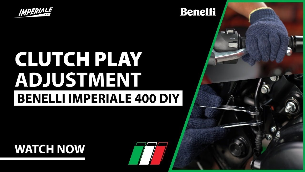 Clutch Play Adjustment | Benelli Imperiale 400 DIY